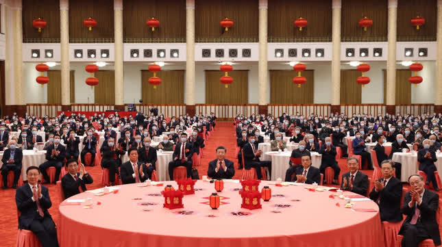  Nhiều thông điệp trong bài phát biểu mừng Tết Nguyên đán của Chủ tịch Trung Quốc  - Ảnh 1.