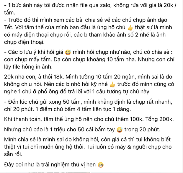 BIẾN: Cô gái bị VÉT cả triệu tiền chụp ảnh lấy liền tại chỗ - gửi file Zalo, đã thế còn bị out nét không đủ sáng xấu phát hờn! - Ảnh 3.