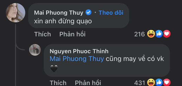 Noo Phước Thịnh công khai gọi Mai Phương Thuý bằng vợ, “thuyền” không cập bến nhưng thính vẫn thả đùng đùng - Ảnh 1.