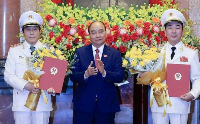 Chân dung 2 Thứ trưởng Bộ Công an vừa được thăng hàm Thượng tướng