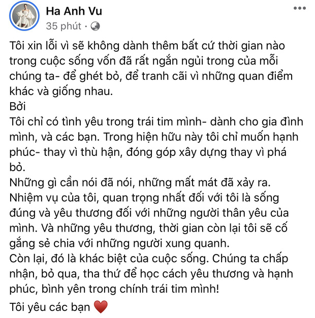 Hà Anh xin lỗi! - Ảnh 1.