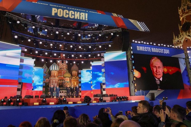 Tổng thống Putin phát biểu tại sự kiện chào mừng 4 vùng lãnh thổ mới sáp nhập Nga - Ảnh 6.