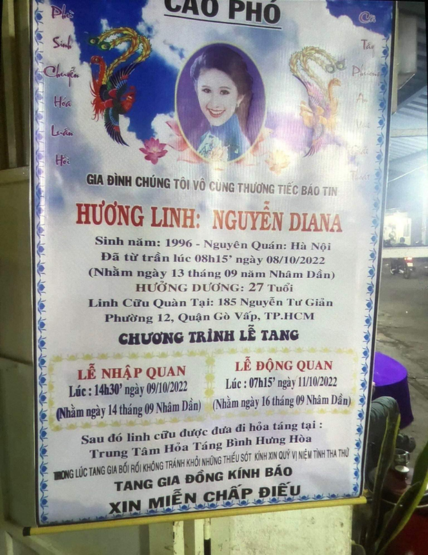 Lễ tang của người đẹp Hoa hậu Hoàn vũ Việt Nam Nguyễn Diana - Ảnh 3. Lễ tang của người đẹp Hoa hậu Hoàn vũ Việt Nam Nguyễn Diana - Ảnh 3.