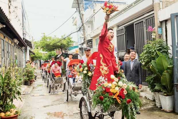  MC Liêu Hà Trinh dịu dàng trong lễ gia tiên, Khả Như và hội bạn thân làm phụ dâu - Ảnh 6.