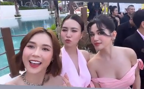 Dàn sao Việt dự đám cưới Diệu Nhi - Anh Tú - Ảnh 3. Dàn sao Việt dự đám cưới Diệu Nhi - Anh Tú - Ảnh 3.