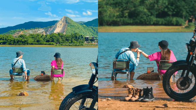 Những hồ nước đẹp ngay gần Hà Nội khiến du khách phải lòng - Ảnh 18.