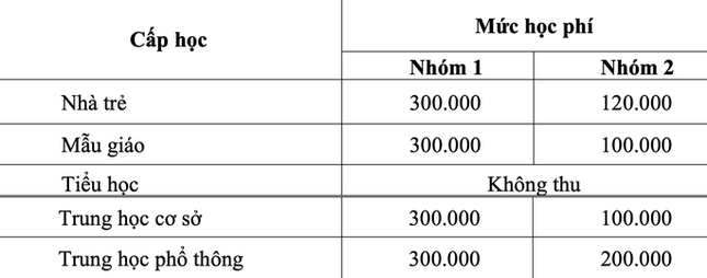 TPHCM thông qua mức học phí mới, mức cao nhất tăng gấp 5 lần - Ảnh 2.