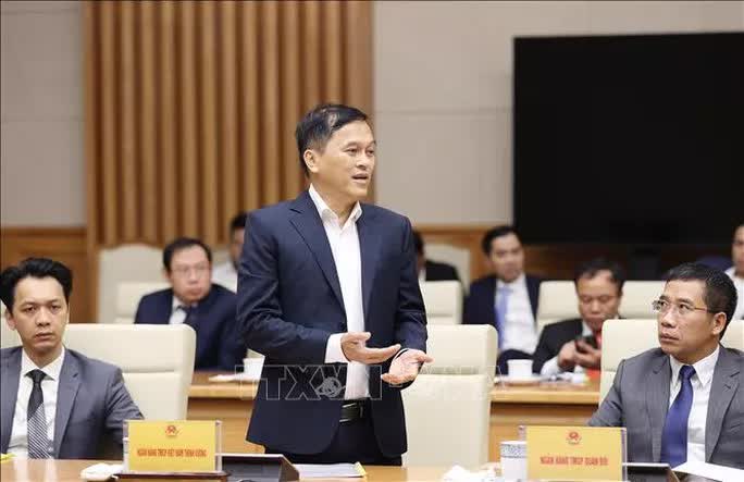Thủ tướng Phạm Minh Chính gặp mặt lãnh đạo các ngân hàng - Ảnh 9.