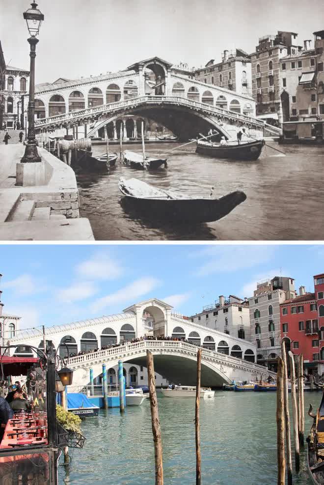Dạo quanh một vòng châu Âu, nhiếp ảnh gia cho thấy những địa điểm nổi tiếng thay đổi thế nào sau 100 năm - Ảnh 2.