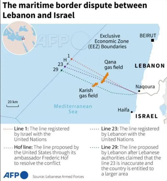 Thỏa thuận lịch sử về biên giới trên biển giữa Israel và Lebanon mở đường đưa khí đốt đến châu Âu - Ảnh 2.