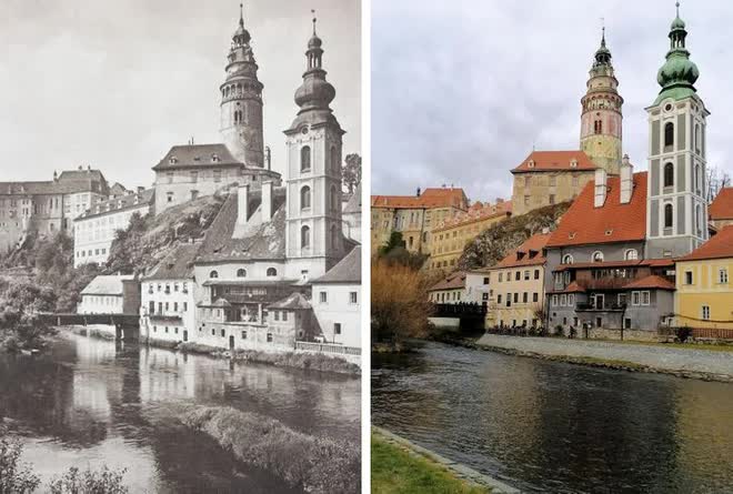 Dạo quanh một vòng châu Âu, nhiếp ảnh gia cho thấy những địa điểm nổi tiếng thay đổi thế nào sau 100 năm - Ảnh 10.