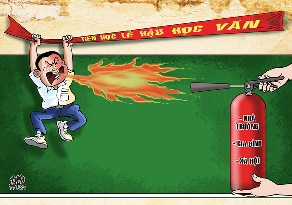 Học sinh trả treo, xúc phạm thầy cô: Chuyện đau xót thường ngày ở… trường