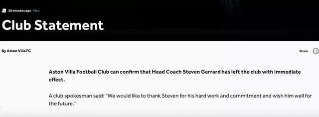 Steven Gerrard bị sa thải ngay sau trận thua Fulham - Ảnh 4.