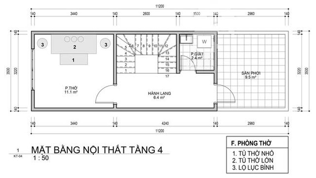  Thiết kế nhà 4 tầng cho gia đình 3 người theo phong cách tối giản  - Ảnh 4.