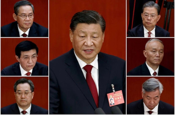 Trung Quốc công bố 7 ủy viên Ban thường vụ Bộ Chính trị - Ảnh 1.