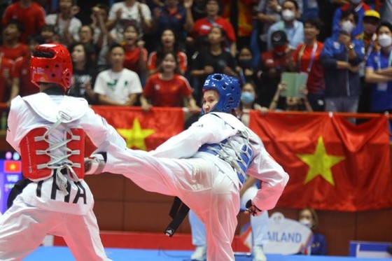 Trương Thị Kim Tuyền dừng bước tại giải taekwondo ở Manchester - Ảnh 1.
