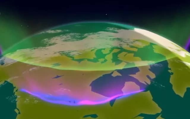 Cực quang làm hổng một lỗ rộng 400 km trong tầng ozone - Ảnh 1.
