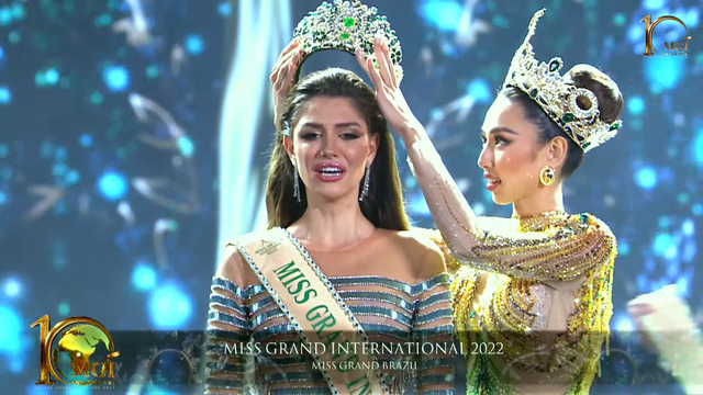Toàn cảnh chung kết Miss Grand International 2022: Người đẹp Brazil đăng quang, Thiên Ân dừng chân tiếc nuối  - Ảnh 18.