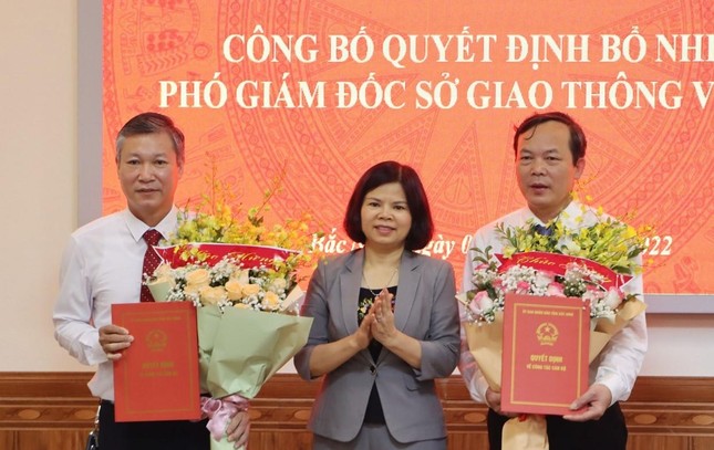 Bắc Ninh bổ nhiệm hai Phó Giám đốc Sở Giao thông vận tải - Ảnh 1.