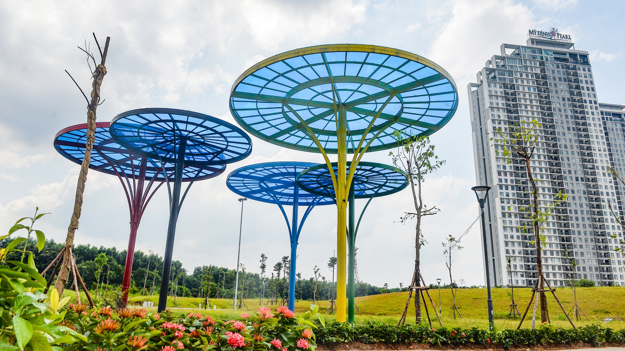 Hà Nội: Cận cảnh công viên rộng nhất quận Nam Từ Liêm - Ảnh 8.