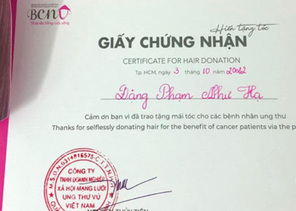 Hàng trăm người xuống tóc tặng bệnh nhân ung thư  Báo Người lao động