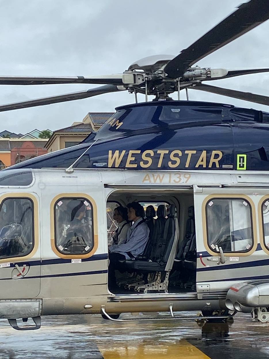 Diệu Nhi - Anh Tú chơi lớn thuê trực thăng đến Phan Thiết tất bật chuẩn bị đám cưới - Ảnh 1. Diệu Nhi - Anh Tú chơi lớn thuê trực thăng đến Phan Thiết tất bật chuẩn bị đám cưới - Ảnh 1.