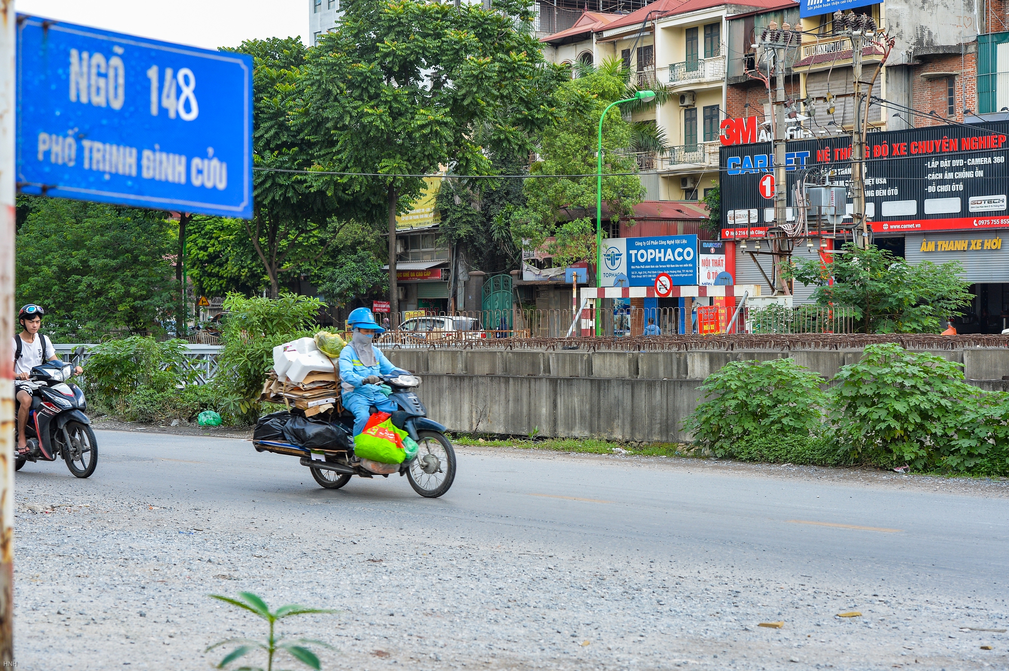 Hà Nội: Cầu L3 bắc qua sông Lừ gần 10 năm chưa hoàn thiện - Ảnh 7.