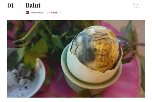  Cộng đồng mạng “hoang mang” khi trứng vịt lộn nằm trong danh sách món trứng tệ nhất thế giới - Ảnh 2.