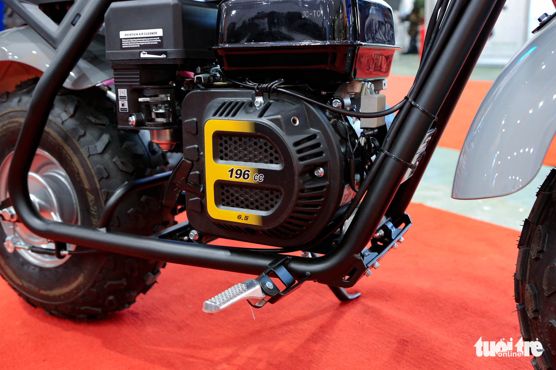  Xe máy mini của người Việt xuất khẩu Mỹ: 200 phân khối, đi tối đa 32km/h, giá dưới 20 triệu đồng  - Ảnh 5.