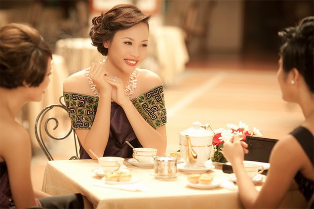  Đàm Thu Trang - Mỹ nhân người Tày của Vietnams Next Top Model viên mãn khi thành dâu hào môn - Ảnh 2.