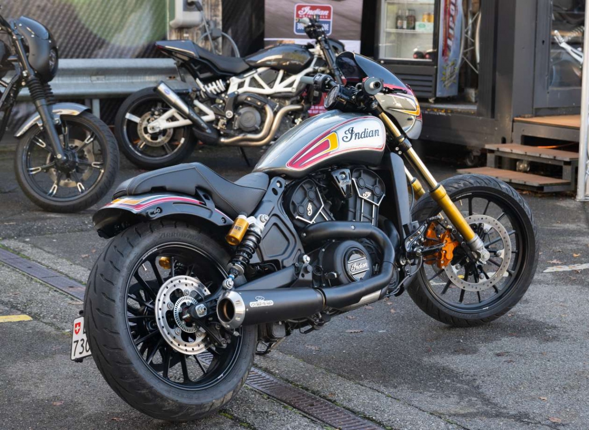 Chiêm ngưỡng Indian Scout Rogue với phiên bản custom bởi Hardnine Choppers - Ảnh 6.