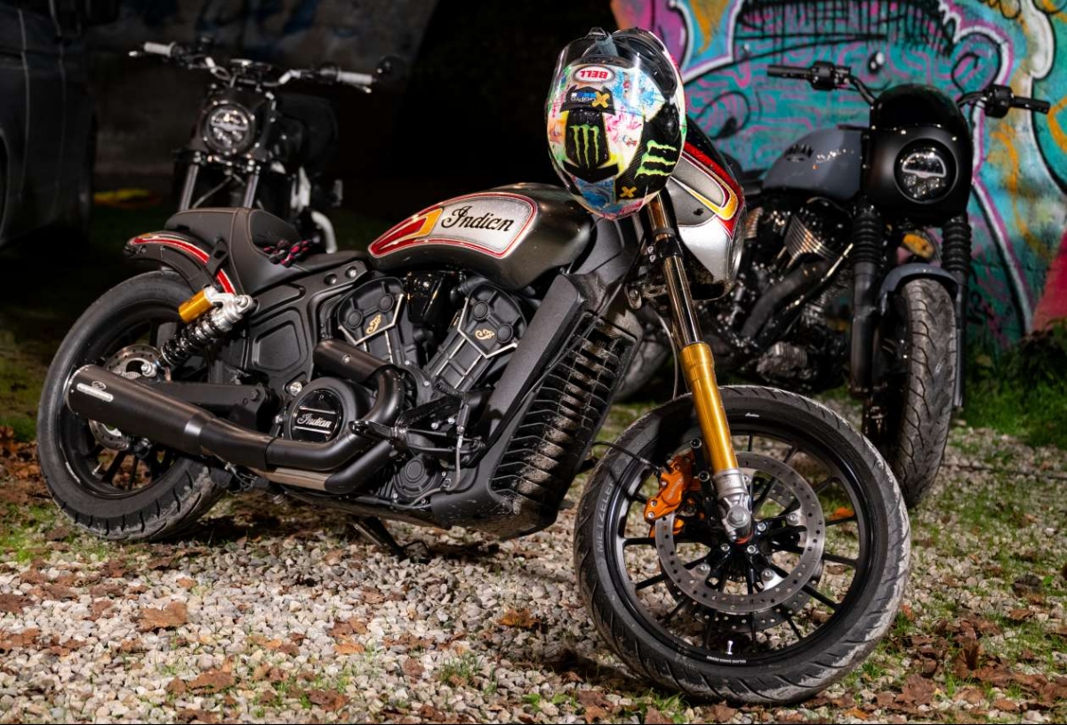 Chiêm ngưỡng Indian Scout Rogue với phiên bản custom bởi Hardnine Choppers - Ảnh 5.