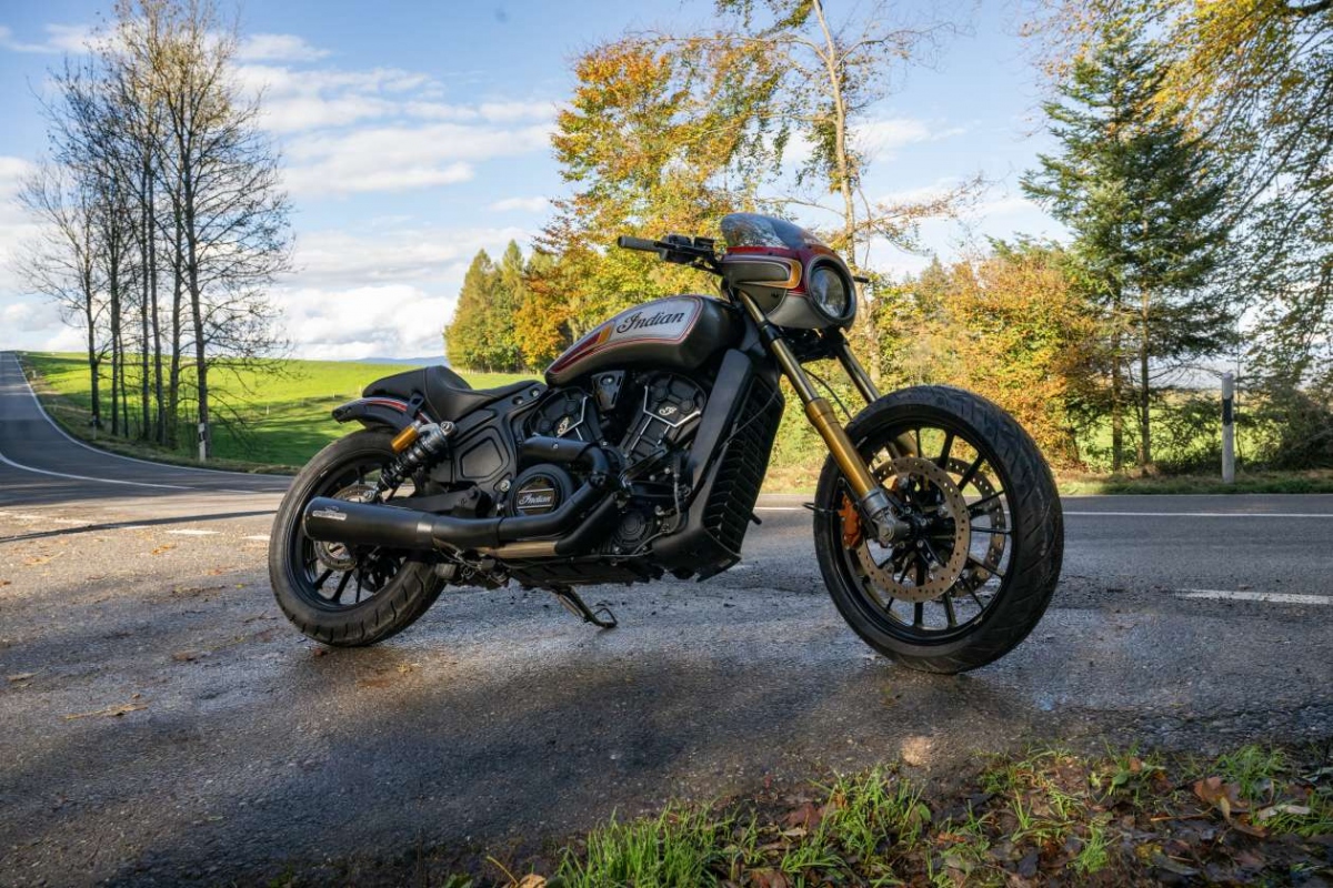 Chiêm ngưỡng Indian Scout Rogue với phiên bản custom bởi Hardnine Choppers - Ảnh 3.