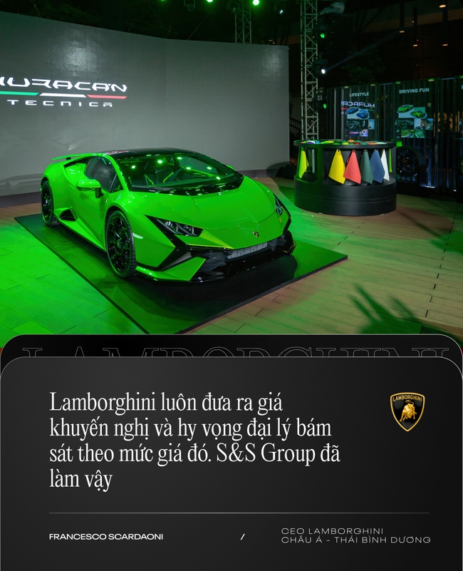 Sếp Lamborghini: Giá siêu xe dễ tiếp cận hơn vì đại lý Việt Nam bán sát giá khuyến nghị - Ảnh 6.