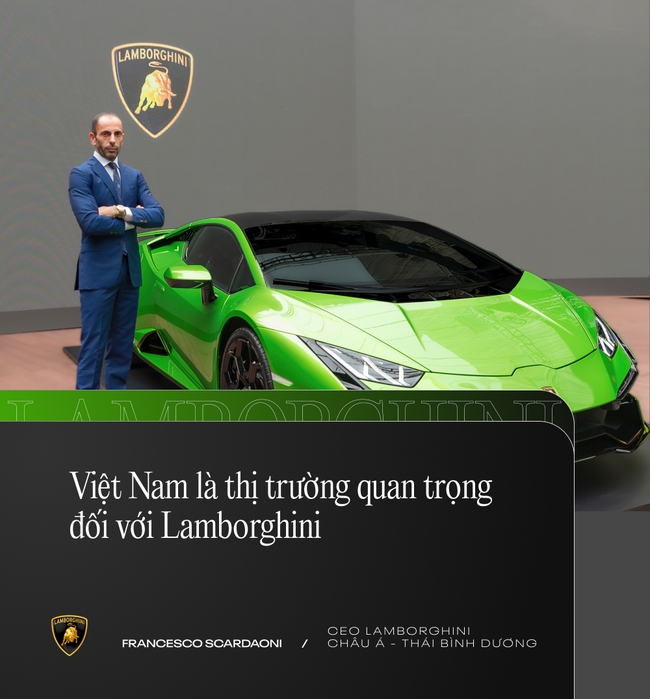 Sếp Lamborghini: Giá siêu xe dễ tiếp cận hơn vì đại lý Việt Nam bán sát giá khuyến nghị - Ảnh 1.