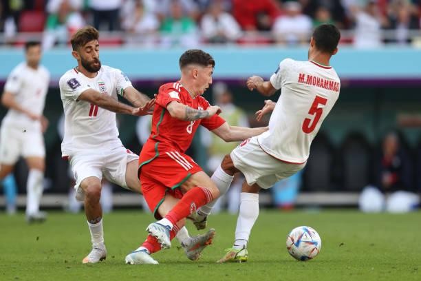 Trực tiếp World Cup 2022 Xứ Wales vs Iran 0-0 (h2): Hai cột dọc từ chối bàn thắng của Iran - Ảnh 1.