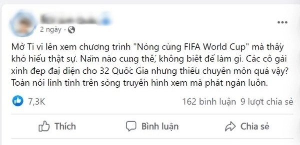 Tranh cãi quanh các hot girl bình luận chuyên môn về World Cup - Ảnh 3.