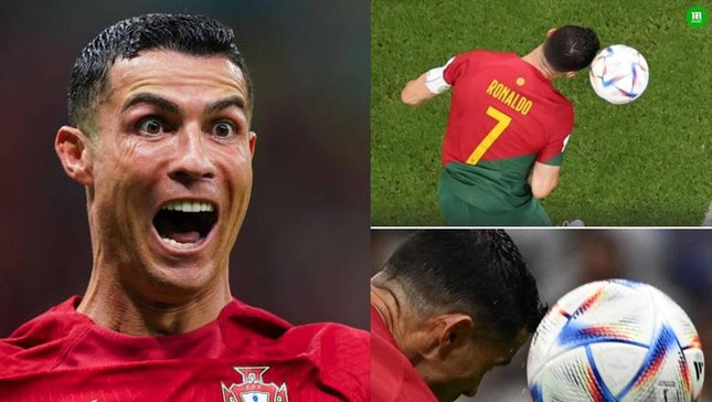 Ronaldo đã chạm bóng nhưng vì sao bàn thắng vẫn tính cho Fernandes? - Ảnh 1.