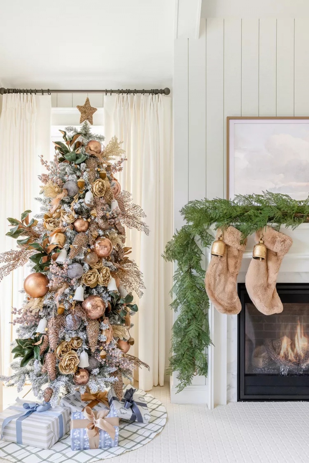 Cách trang trí cây thông Noel cho mùa Giáng sinh - Ảnh 1.