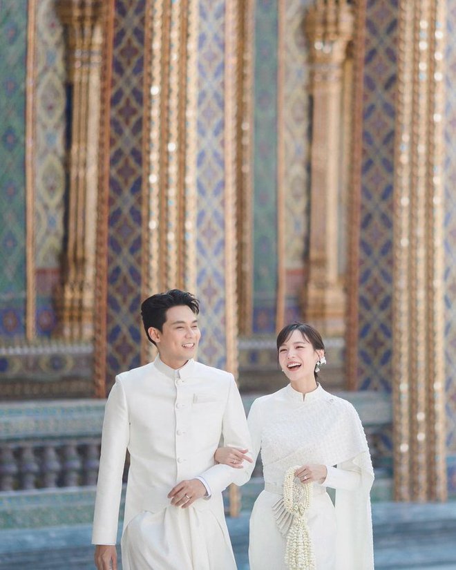 Hai sao Thái Lan kết hôn sau 13 năm hẹn hò - Ảnh 3.