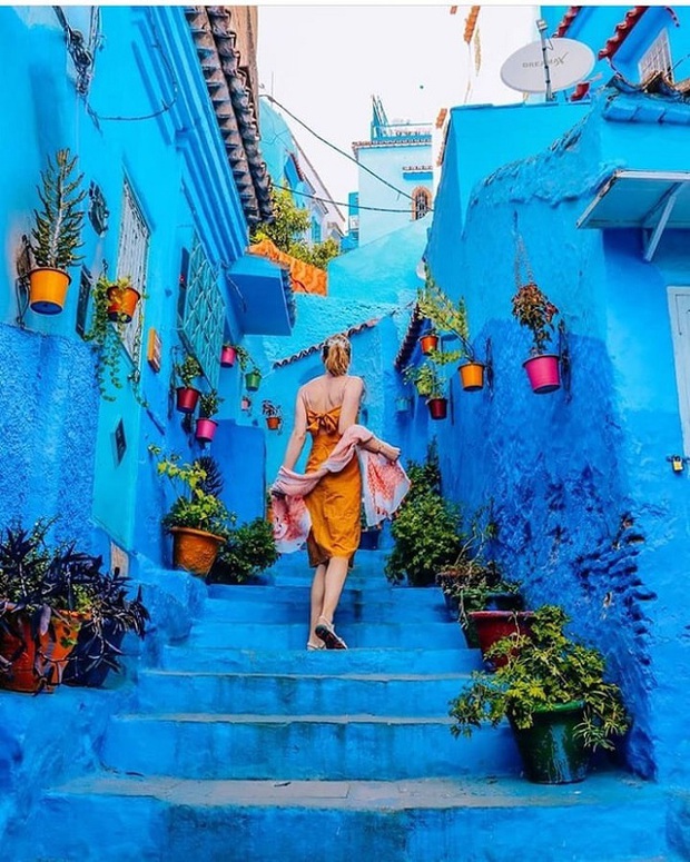 Ghé thăm thị trấn toàn màu xanh độc đáo: Giữa châu Phi lại có thiên đường bí mật như Santorini thứ hai - Ảnh 16.