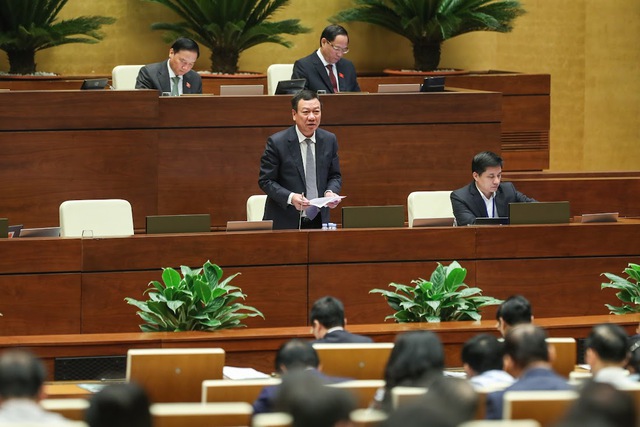 TRỰC TIẾP: Tổng Thanh tra Chính phủ Đoàn Hồng Phong trả lời chất vấn Quốc hội - Ảnh 7.