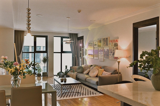 Cô gái Hà Nội thiết kế lại căn hộ đi thuê theo phong cách Bắc Âu - Ảnh 9.