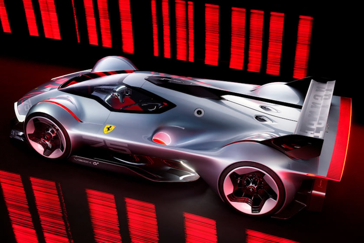 Ferrari tung mẫu xe ảo chất lượng thật cho tựa game Gran Turismo - Ảnh 4.