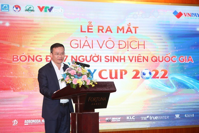 Ra mắt Giải vô địch bóng đá 7 người sinh viên quốc gia 2022 - Ảnh 1.