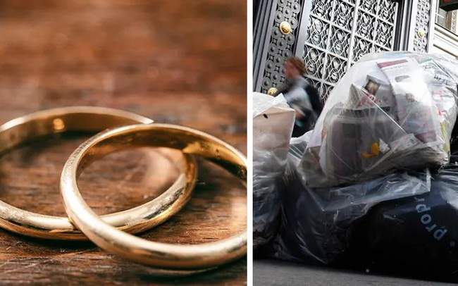 Người đàn ông bất ngờ tìm thấy nhẫn cưới trong 20 tấn rác - Ảnh 1.