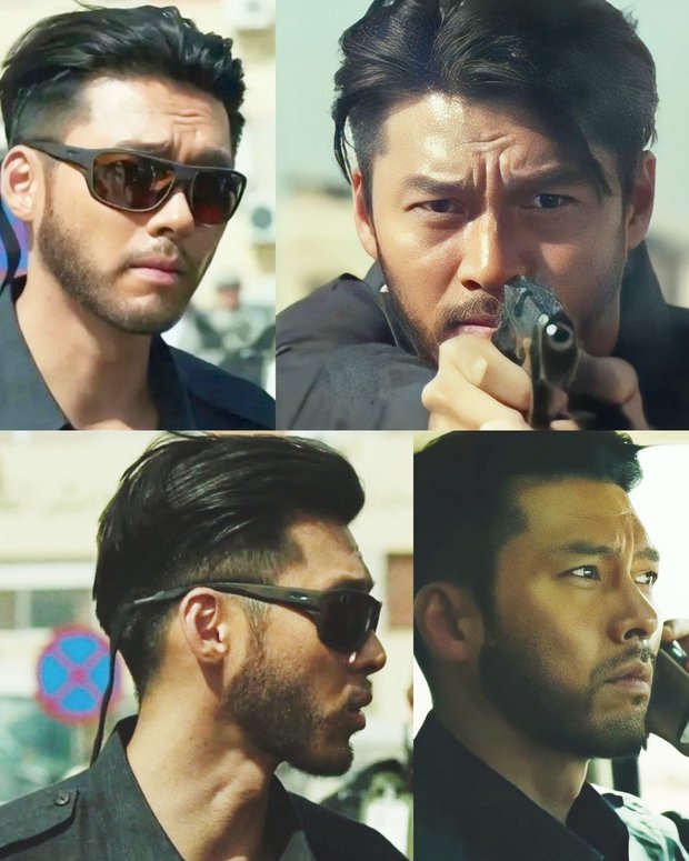 Nhận không ra bố bỉm sữa hot nhất xứ Hàn Hyun Bin: Gầy gò, mới lên chức đã bơ phờ thế này? - Ảnh 4.