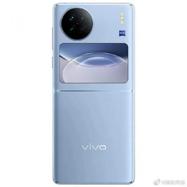 Rò rỉ thiết kế vivo X Flip với màn hình phụ kích thước lớn, chip Snapdragon 8+ Gen 1 - Ảnh 2.