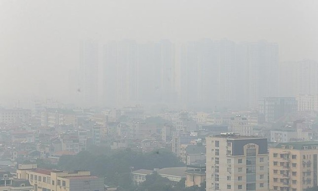 Hình thái thời tiết khiến không khí Hà Nội ô nhiễm - Ảnh 1.