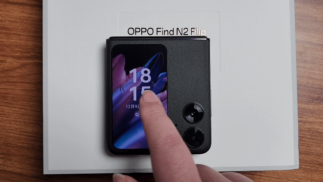 Ảnh thực tế OPPO Find N2 Flip: Đây là cách OPPO đối mặt Samsung! - Ảnh 6.